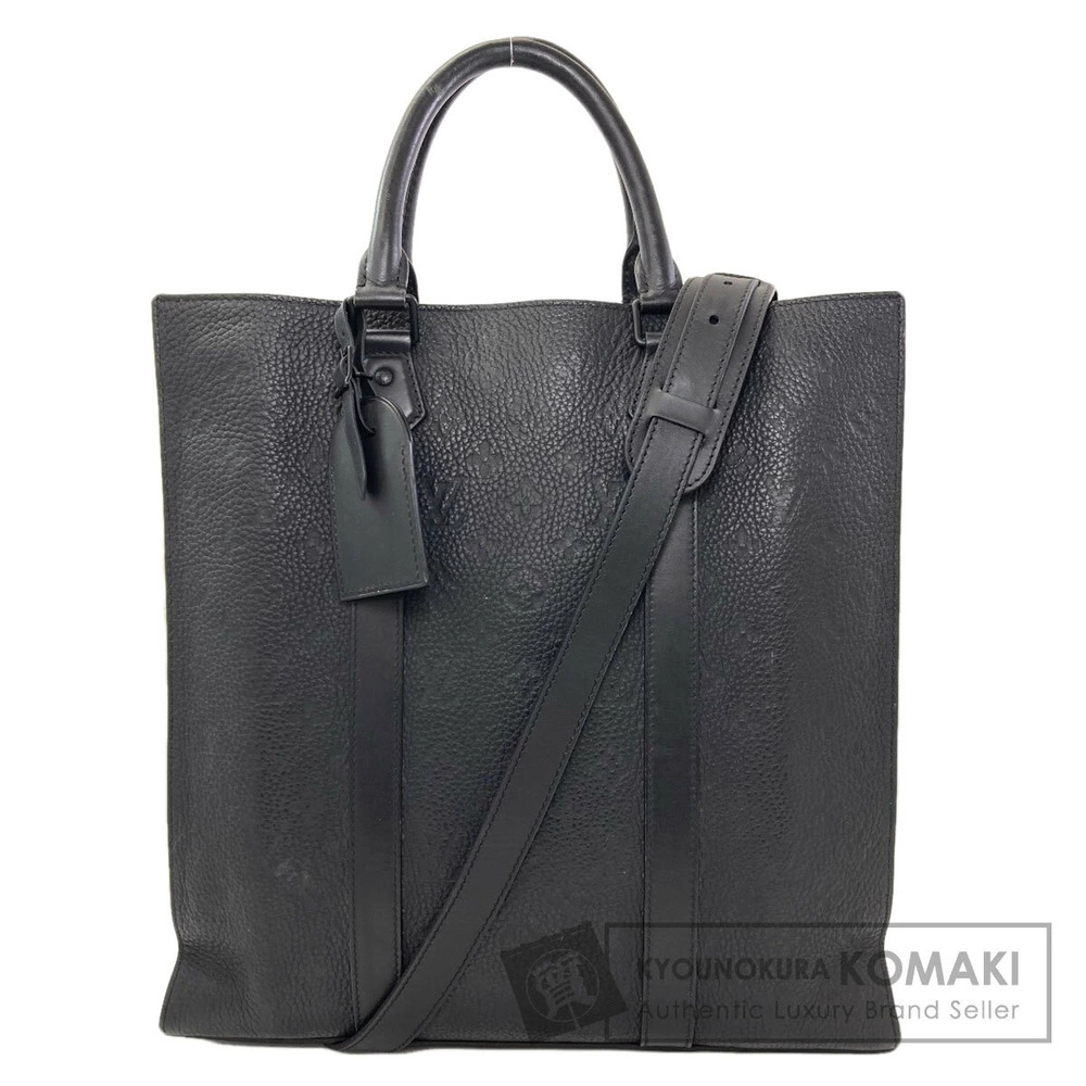 Louis Vuitton Sac Plat Tote Bag Taurillon Leather